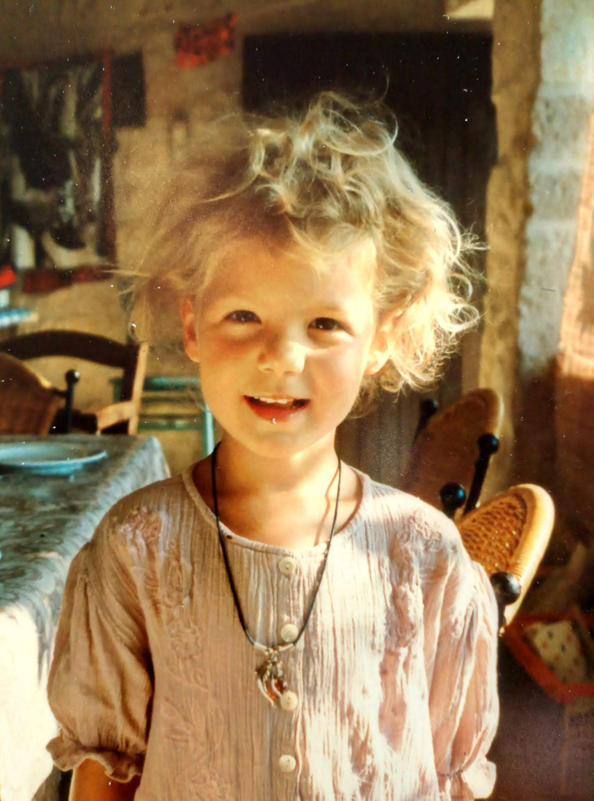 Marjo Lebbe as a child